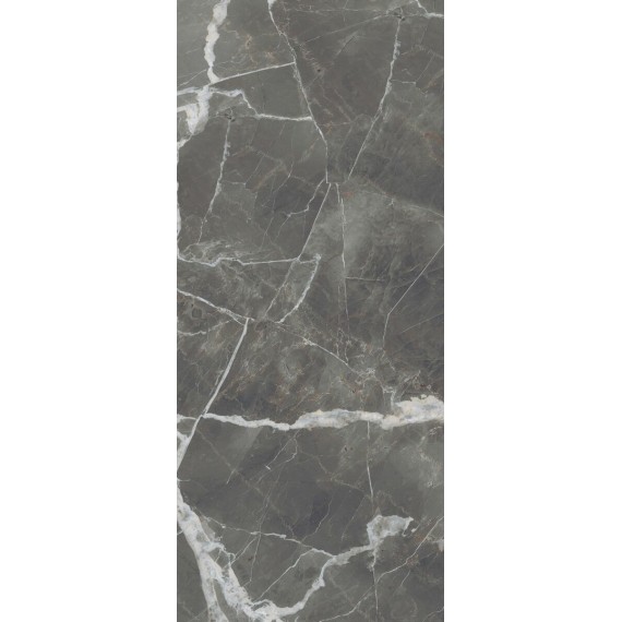 Керамогранит 757762 Керамогранит Stones 2.0 Calacatta Black Glossy Ret 6mm 120x280