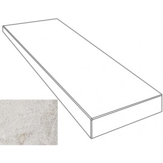 76091 GRADONE ANGOLARE DX BIANCO 4x32x80