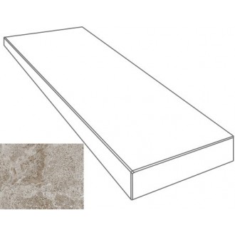 76092 GRADONE ANGOLARE DX GRIGIO 4x32x80