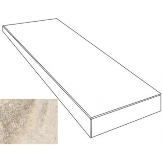 76100 GRADONE ANGOLARE SX CREMA 4x32x80