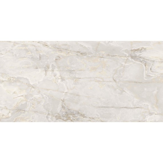 Керамогранит 765880 Керамогранит Onyx&More White Onyx Satin Ret 6mm 120x240