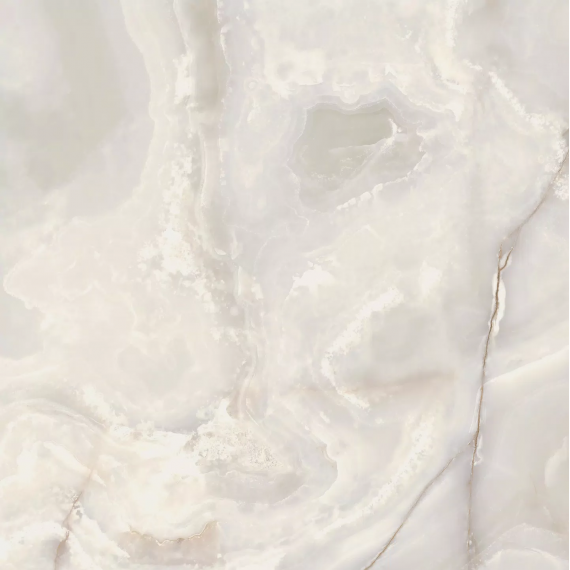 Керамогранит 766002 Керамогранит Onyx&More White Onyx Satin Ret 6mm 80x80