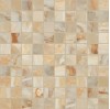 767655 Мозаика Onyx&More Golden Onyx Glossy Mosaico 3x3 30x30