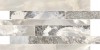 767772 Мозаика Onyx&More White Blend Glossy Modulo Listello SF 30x60