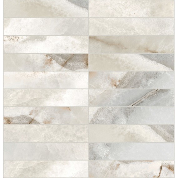 Мозаика 770252 Мозаика Reves De Rex Noisette Mosaico Matte 3x15 30x30