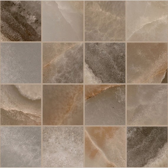 Мозаика 770287 Мозаика Reves De Rex Choco Mosaico Glossy 6mm 7.5x7.5 30x30