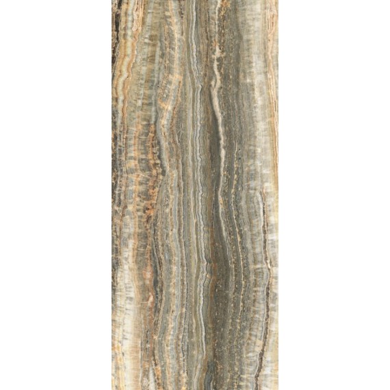 Керамогранит 778824 Керамогранит Eccentric Luxe Caramel Glossy 6mm 120x280