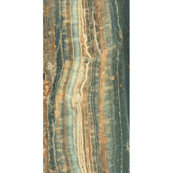 Керамогранит 778841 Керамогранит Eccentric Luxe Mint Glossy 9mm 60x120