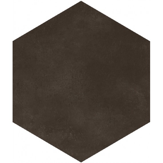 Керамогранит 781809 Керамогранит Sensi Terre Carbone Nat Esagono 22x20