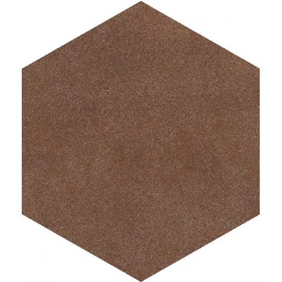 Керамогранит 781814 Керамогранит Sensi Terre Amaranto Grana Grip Esagono 22x20