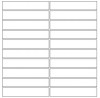 781830 Мозаика Sensi Terre Amaranto Nat Modulo Listello 30x30