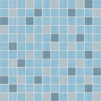 80510 Kilim Mosaico Deco Azur 32.5x32.5