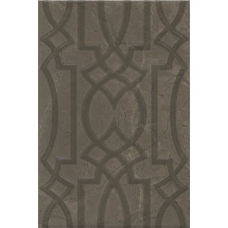 8319 Плитка Эль-Реаль коричневый структура 20x30