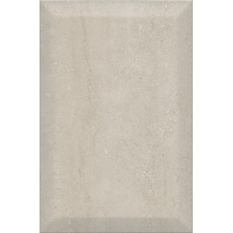 8347 Плитка Туф бежевый светлый грань глянцевый 20х30