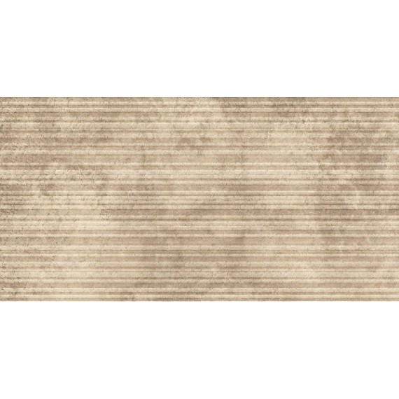 Керамическая плитка 8A3E Aix 3D Row Beige 40x80