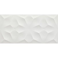 8DDI 3D Wall Diamond White Matt. 40x80