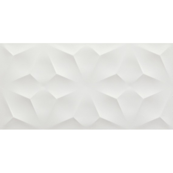 Керамическая плитка 8DDI 3D Wall Diamond White Matt. 40x80