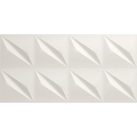 8DFW 3D Wall Flash White Matt 40x80