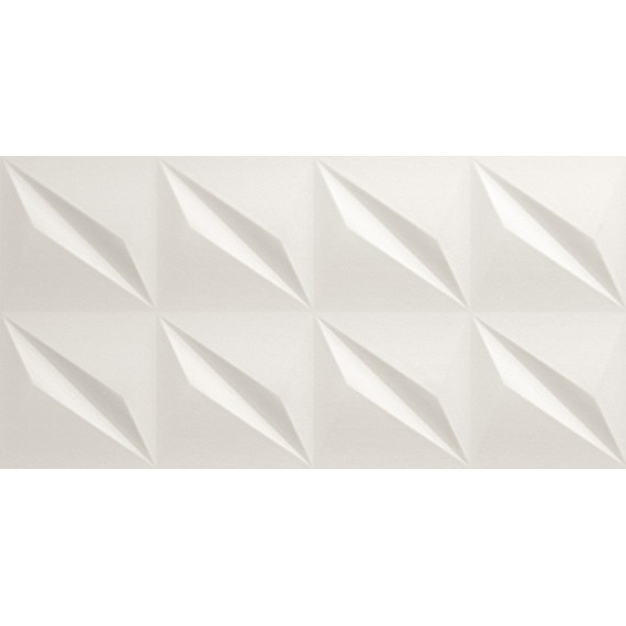 Керамическая плитка 8DFW 3D Wall Flash White Matt 40x80
