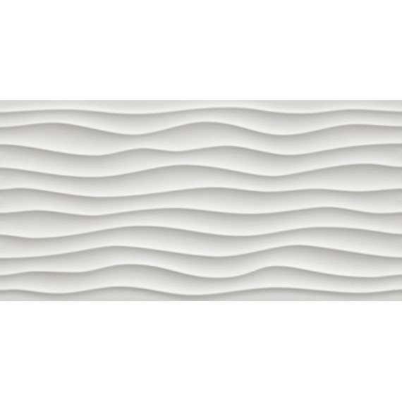 Керамическая плитка 8DUW 3D Wall Dune White Matt. 40x80