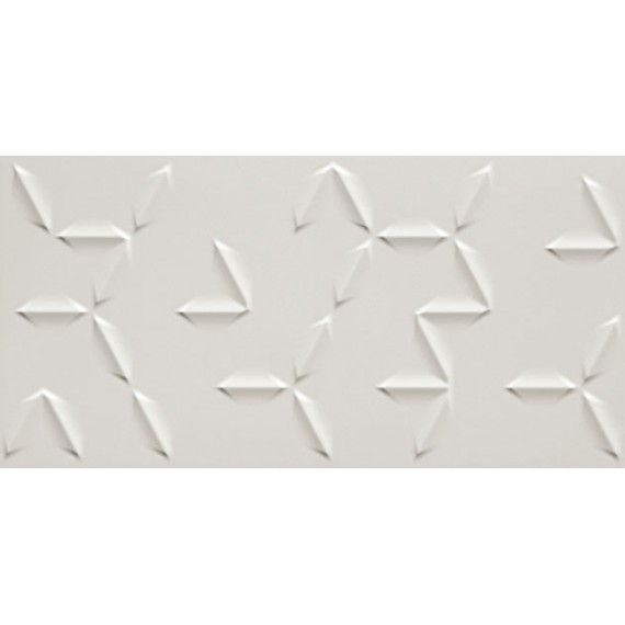 Керамическая плитка 8DWF 3D Flake White Matt 40х80