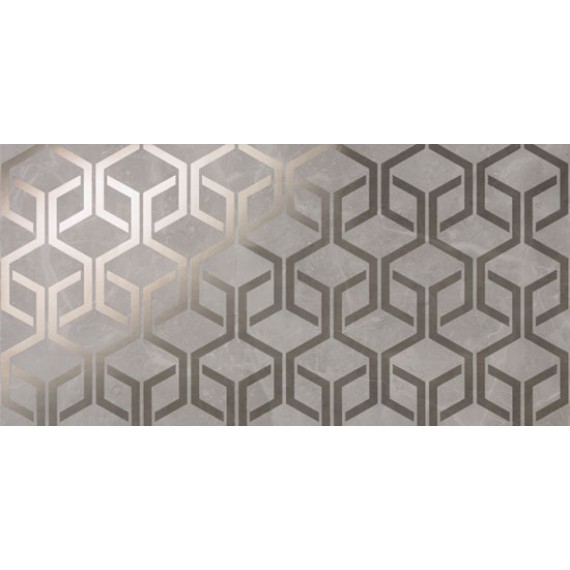 Керамическая плитка 8MHG Marvel Grey Fleury Hexagon 40x80
