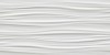 8SBW 3D Wall Ribbon White Matt. 40x80