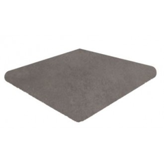 905099 Клинкерная плитка Capri Carbon Esquina Redondeado 33х33