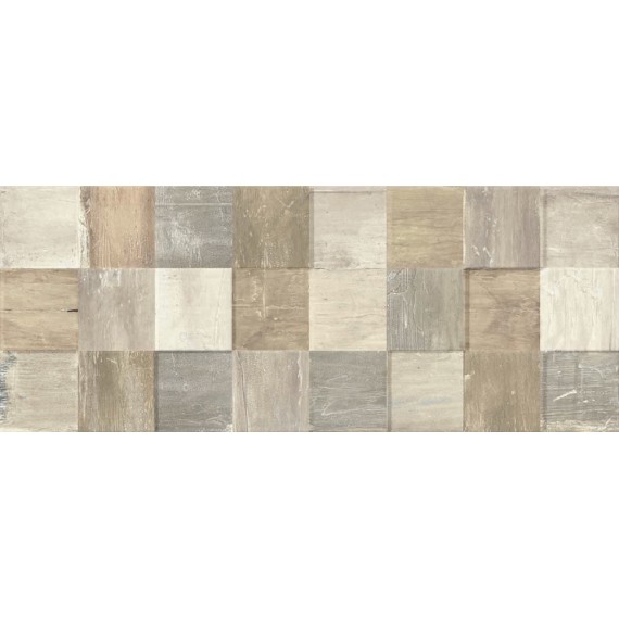 Керамическая плитка 94803 Chamarel Wood Natural 3D 32x80.5