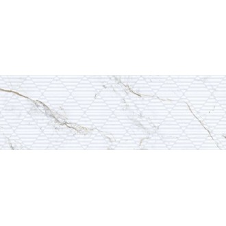 9547 Iguazu White Relieve 30x90
