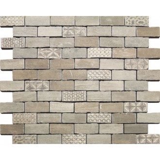 98288 Chamarel Spaccatella Deco Natural 30x30