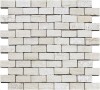 98289 Chamarel Spaccatella Deco White 30x30