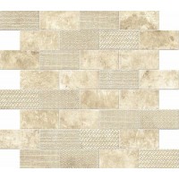9AKB Aix Blanc Minibrick Tumbled 30,5x30,5