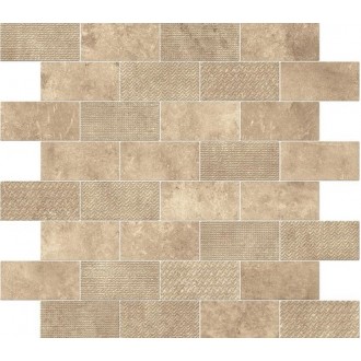 9AKE Aix Beige Minibrick Tumbled 30,5x30,5