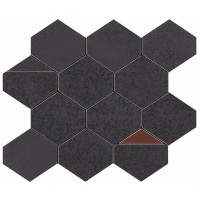 9BNI Blaze Iron Mosaico Nest 29.4x25.8