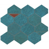 9BNV Blaze Verdigris Mosaico Nest 29.4x25.8