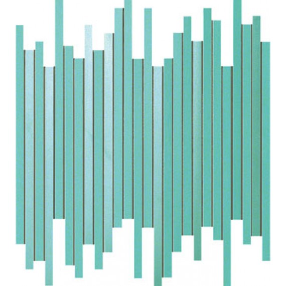 Мозаика 9DLT Dwell Turquoise Mosaico L 30,5X26