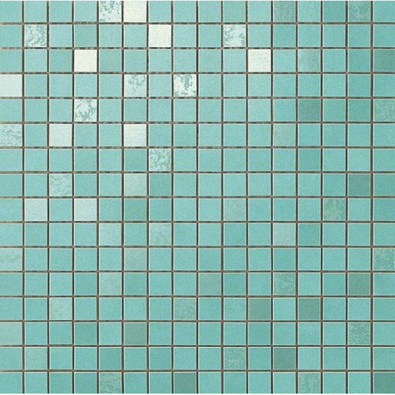 Мозаика 9DQT Dwell Turquoise Mosaico Q 30,5x30,5