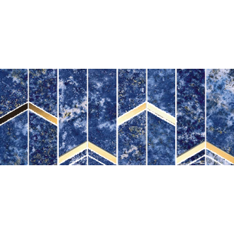 9MCP Marvel Chevron Ultramarine 17x41,4