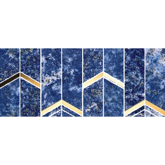 Мозаика 9MCP Marvel Chevron Ultramarine 17x41,4