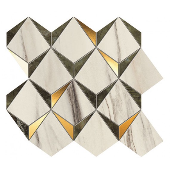 Мозаика 9MDG Marvel Diamonds Bianco Green 35,8x32,9