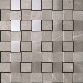 9MVP Marvel Grey Fleury Net Mosaic 30.5x30.5