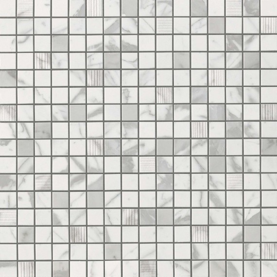 Мозаика 9MVS Marvel Statuario Select Mosaic 30.5x30.5
