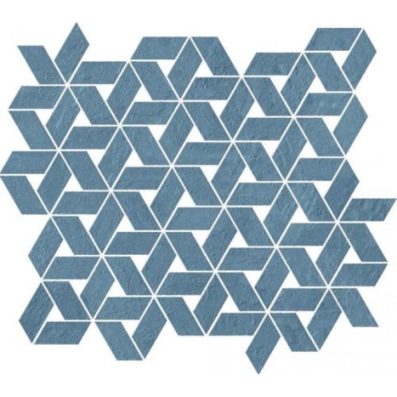 Керамическая плитка 9RTB Raw Blue Twist 35,8x31