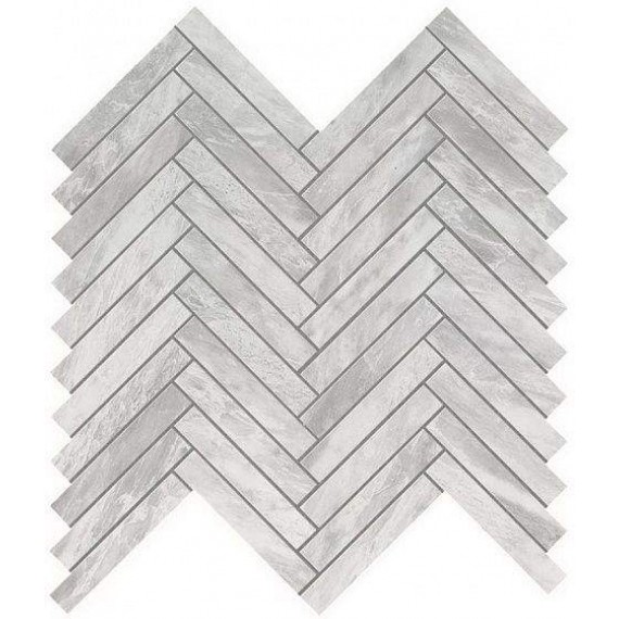 Керамическая плитка 9SHB Marvel Bardiglio Grey Herringbone Wall 30,5x30