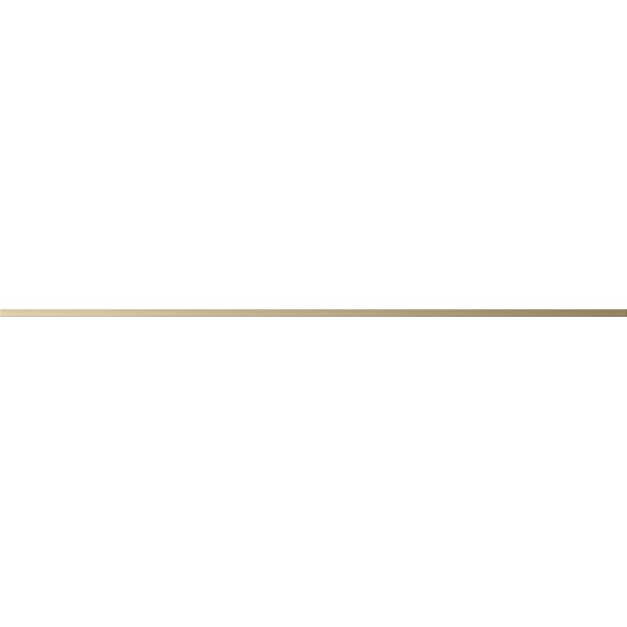 Керамическая плитка A-MT1U381J Metallic Спецэлемент металлический золотистый 1x75