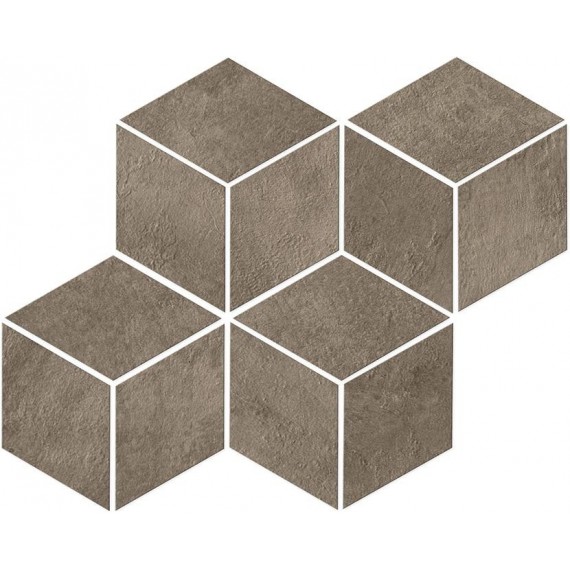Мозаика A00E Raw Mud Mosaico Esagono 30x35