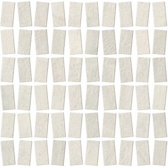 A00J Raw White Mosaico Castle 29x29.2