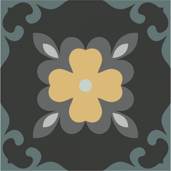 Керамогранит A038622 Dahlia NIGHT 15x15