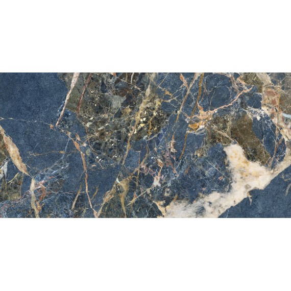 Керамогранит A039575 Керамогранит Icaro Blue Marble Pol Rect 60x120